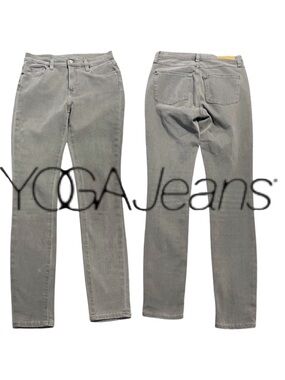 Yoga Jeans Grey Slim Stretch Jeans (26x29)